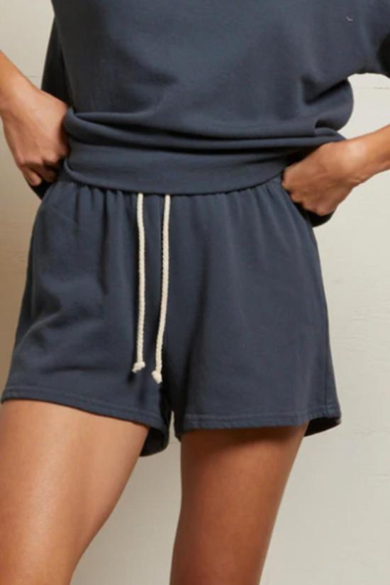  퍼펙트 화이트 티 숏팬츠 퍼펙트화이트티 레이라 프렌치 테리 스웨트 숏 나이트