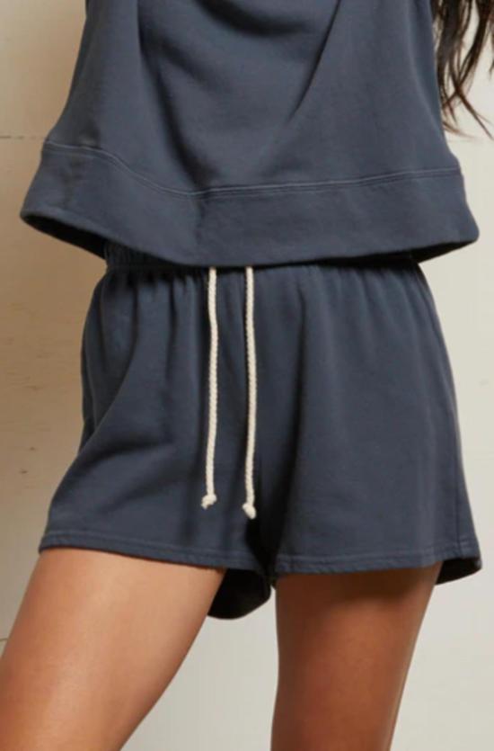  퍼펙트 화이트 티 숏팬츠 퍼펙트화이트티 레이라 프렌치 테리 스웨트 숏 나이트 - PERFECT WHITE TEE