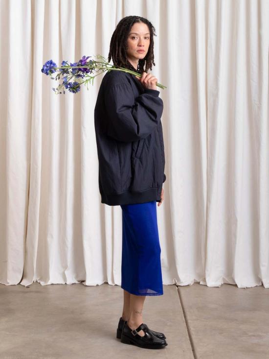  알리 골든 봄버 자켓 오버사이즈 봄버 재킷 - ALI GOLDEN