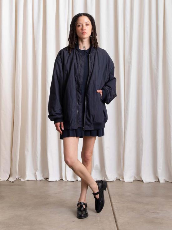  알리 골든 봄버 자켓 오버사이즈 봄버 재킷 - ALI GOLDEN