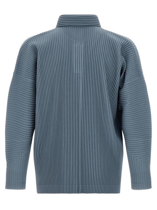 25FW 옴므 플리세 이세이 미야케 폴로 티셔츠 HP58JM08271 Light Blue - HOMME PLISSE' ISSEY MIYAKE