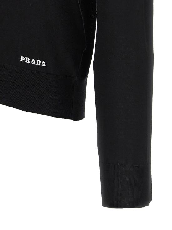 25FW 프라다 스웨터 UMB927SOOO16AIF0002 Black - PRADA