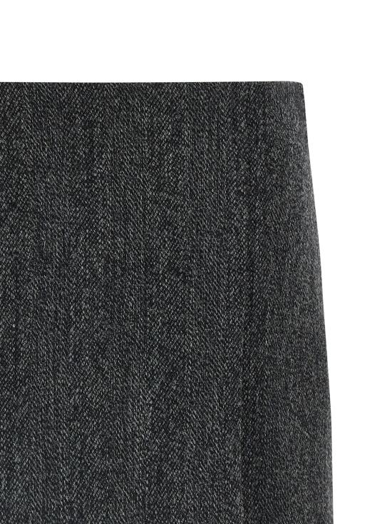 25FW 파로쉬 롱 스커트 D630447LOWOLF837 Gray - PAROSH
