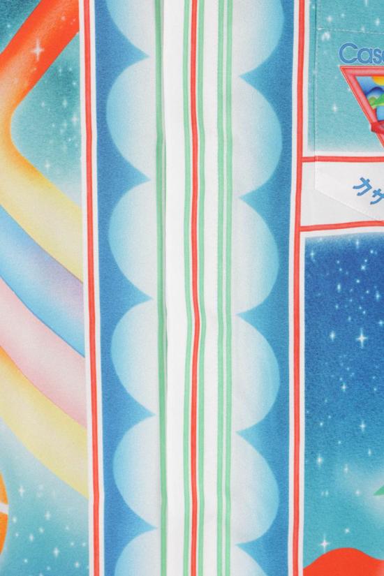 25FW 카사블랑카 반팔 셔츠 MPF25SH00301 RED - CASABLANCA