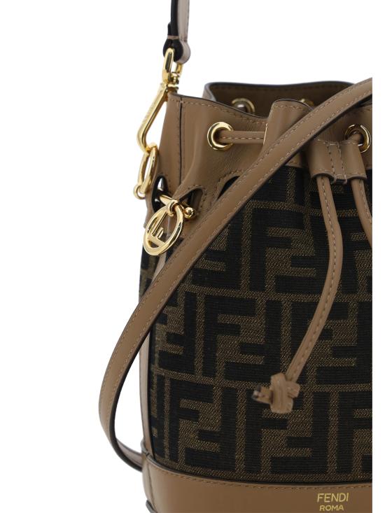 26SS 펜디 몬트레조 패브릭 미니 백 8BS093ALP3 F1AOE BROWN - FENDI