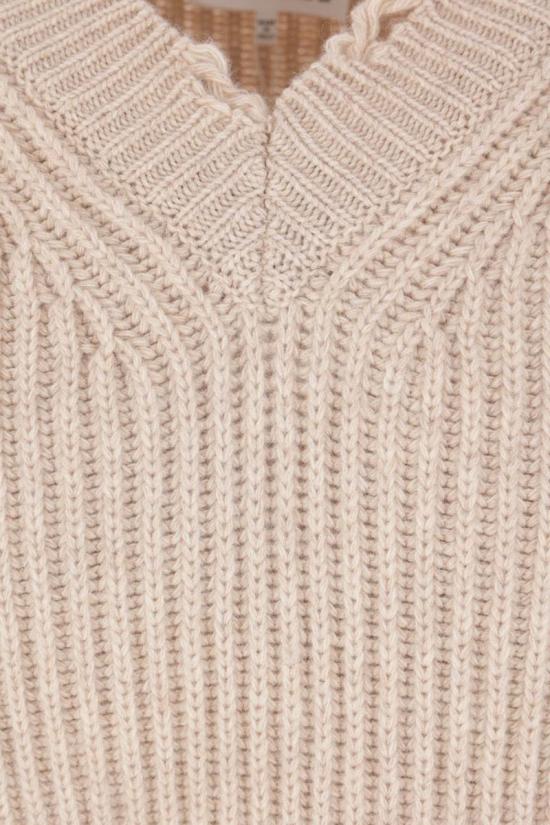 25FW MM6 메종마르지엘라 스웨터 SH0HN0003M13138806M Beige - MM6 MAISON MARGIELA