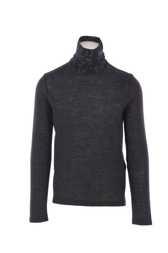 25FW MM6 메종마르지엘라 터틀넥 SH2NH0011M20123899 OFF BLACK