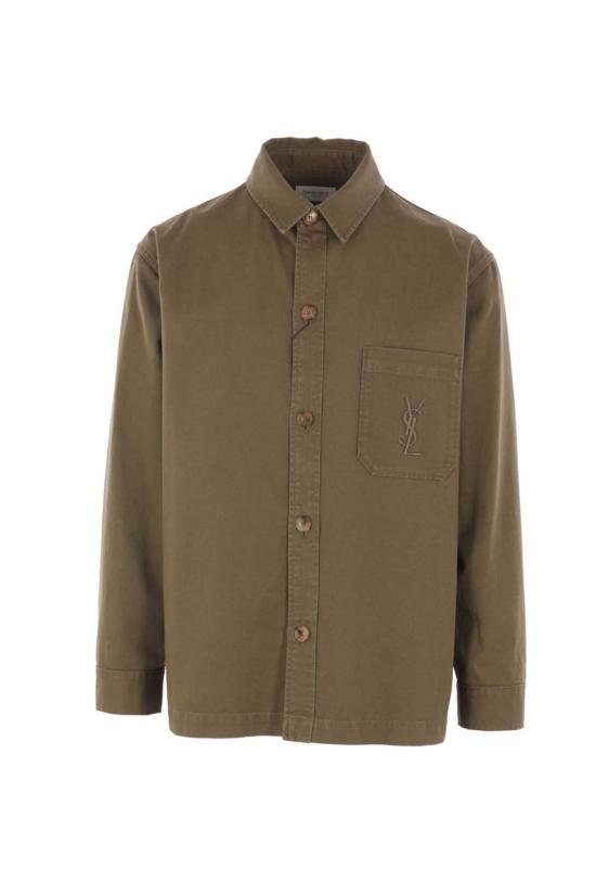 25FW 생로랑 자켓 838697Y253W3530 BROWN