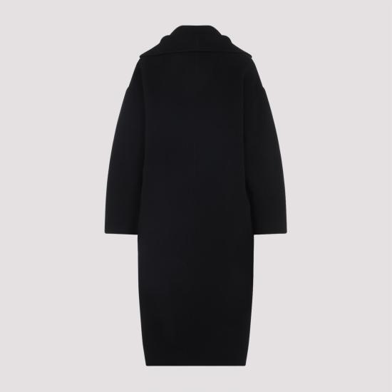 25FW 알베르타 페레티 코트 A06126659 0555 NERO BLACK - ALBERTA FERRETTI