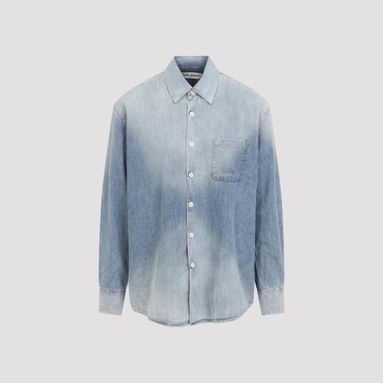 25FW 아워레가시 데님 셔츠 M4252AC CRIS WASH BLUE - OUR LEGACY