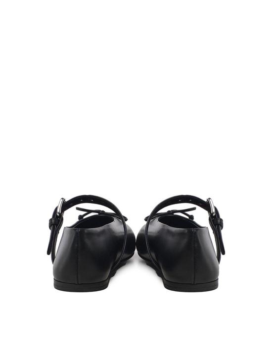  미우미우 플랫 슈즈 5F210E70F0002 Black - MIU MIU