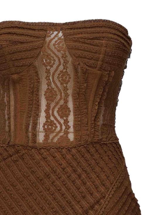 25SS 차로루이즈 롱 원피스 255610BROWN Brown - CHARORUIZ