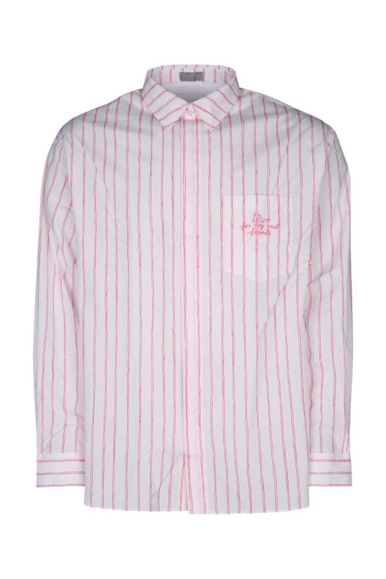 25SS 디올 긴팔 셔츠 583C559B3013 074 WHITE