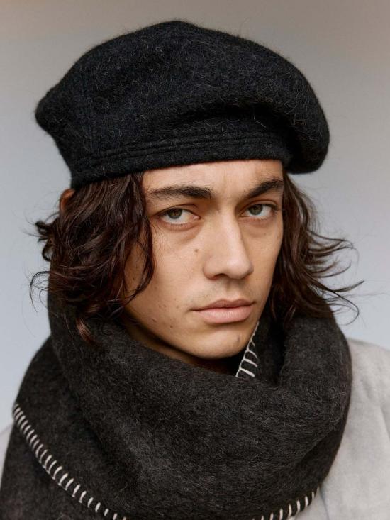  르메르 버킷햇 소프트 울 알파카 오버사이즈 베레모 - LEMAIRE