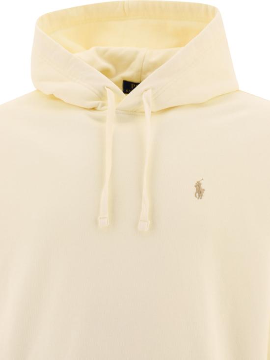 26SS 폴로 랄프로렌 후드 티셔츠 710916690003CLUBHOUSE CREAM Beige - POLO RALPH LAUREN