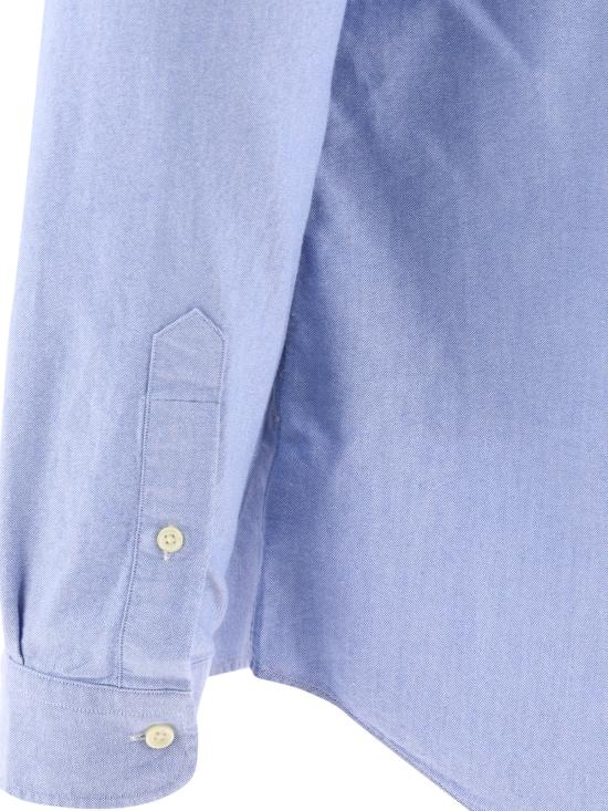 25FW 폴로 랄프로렌 컬러 포니 자수 커스텀 핏 버튼 다운 셔츠 710792041002BLUE Blue - POLO RALPH LAUREN