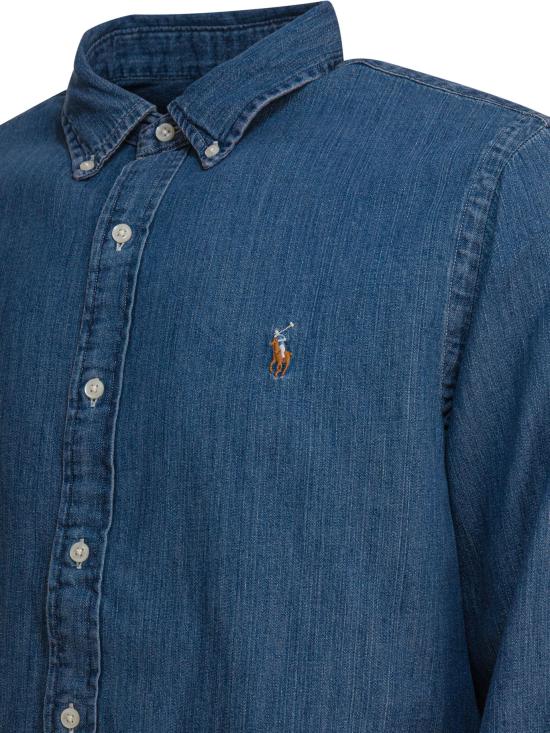 25FW 폴로 랄프로렌 긴팔 셔츠 7107920430001DENIM Light blue - POLO RALPH LAUREN