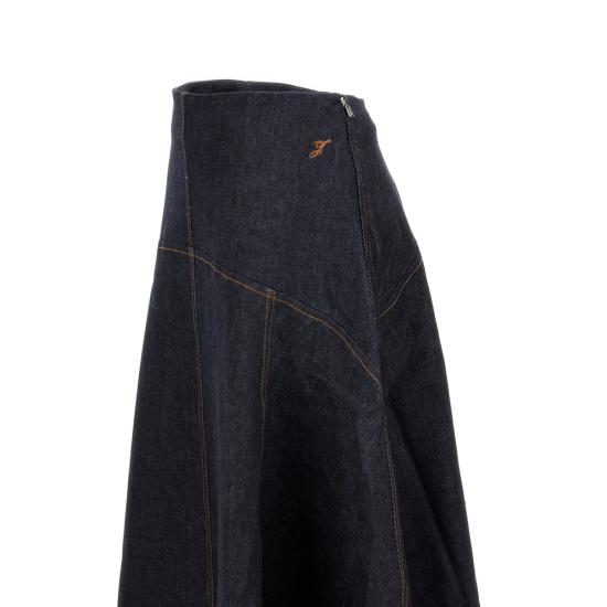 25FW 자크뮈스 스커트 SKW00639 AD00041 390 BLUE - JACQUEMUS