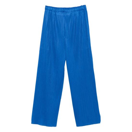 25FW 플리츠플리즈 스트레이트 팬츠 PP58JF125 72 BLUE - PLEATS PLEASE