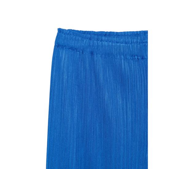25FW 플리츠플리즈 스트레이트 팬츠 PP58JF125 72 BLUE - PLEATS PLEASE