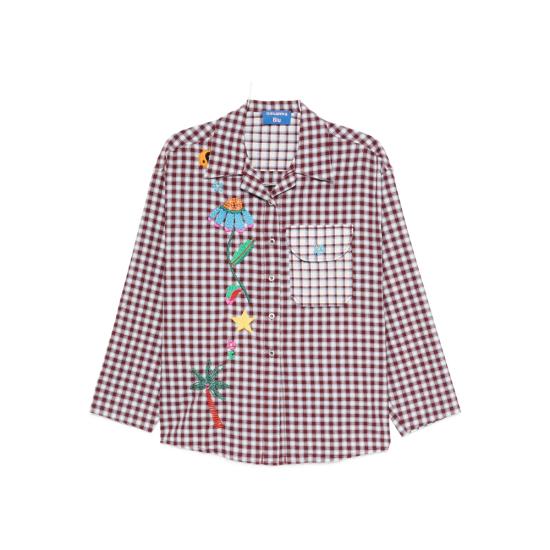 25FW 수산나 블루 셔츠 NARCISO NS02 RED WHITE