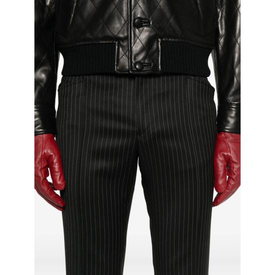 25FW 어니스트 더블유 베이커 스트레이트 팬츠 PT14 AM38 SHINN BLACK - ERNEST W. BAKER