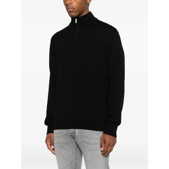 25FW 캘빈클라인 집업 니트 LV04LD318G BLACK - CALVIN KLEIN