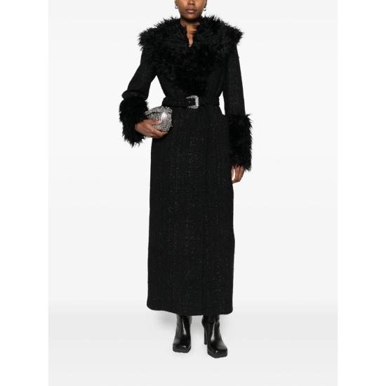 25FW 베르사체 코트 79HAT413 N0539 899 BLACK - VERSACE