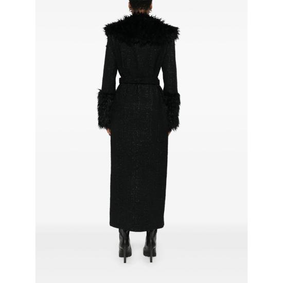 25FW 베르사체 코트 79HAT413 N0539 899 BLACK - VERSACE