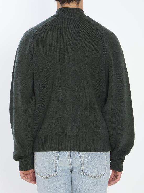 25FW 자크뮈스 팔로네 울 캐시미어 가디건  CDM00567A GREEN - JACQUEMUS