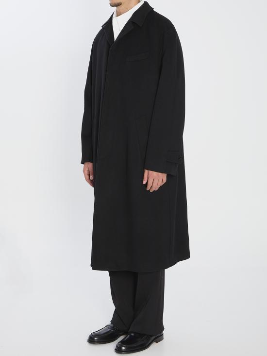 25FW 셀린느 코트 RM03C998K BLACK - CELINE