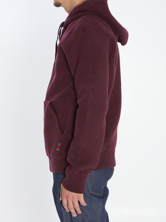 25FW 구찌 GG 로고 리버시블 자켓 794935 BORDEAUX - GUCCI