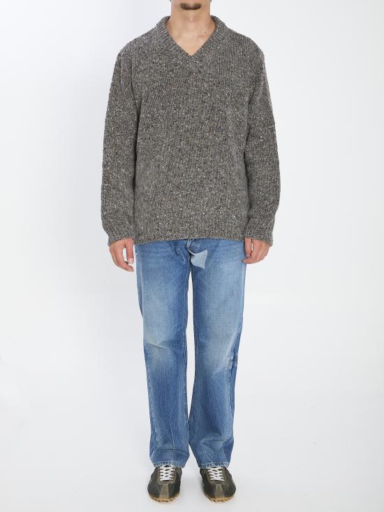 25FW 마르지엘라 스웨터 S50HN0017 GREY - MAISON MARGIELA