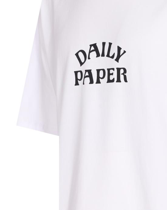 25FW 데일리 페이퍼 반팔 티셔츠 2521124 WHITE White - DAILY PAPER