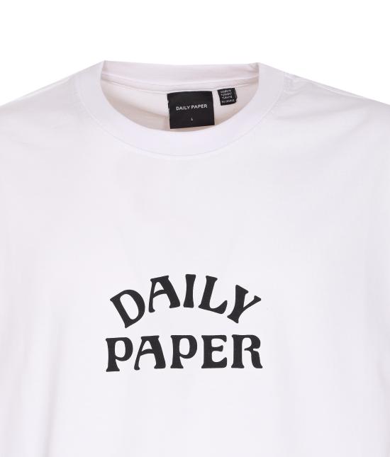 25FW 데일리 페이퍼 반팔 티셔츠 2521124 WHITE White - DAILY PAPER