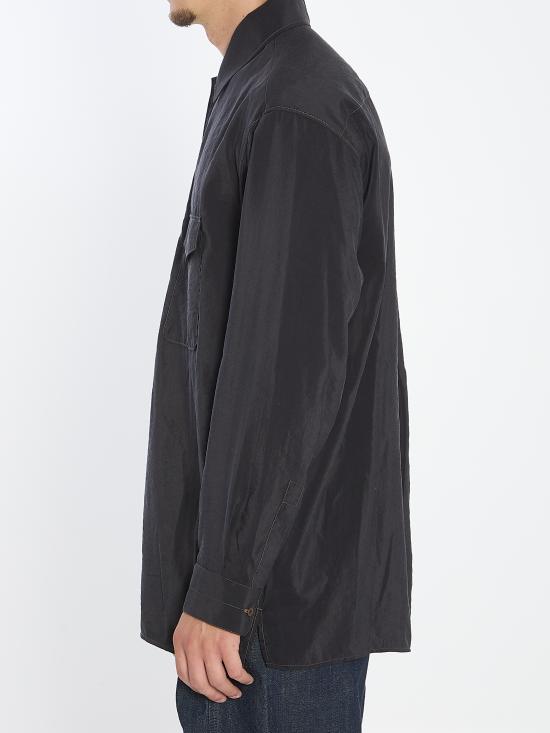 25FW 르메르 긴팔 셔츠 SH1202 BLACK - LEMAIRE