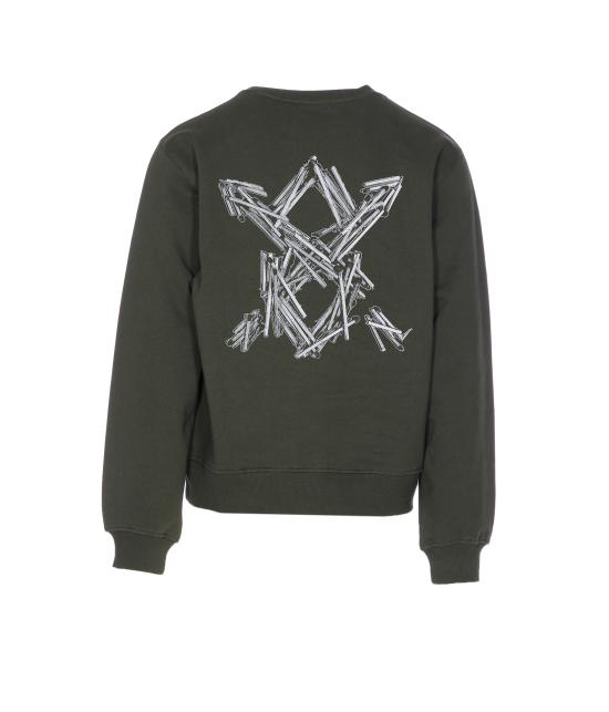 25FW 데일리 페이퍼 긴팔 티셔츠 2521102 ROSIN GREEN Green - DAILY PAPER