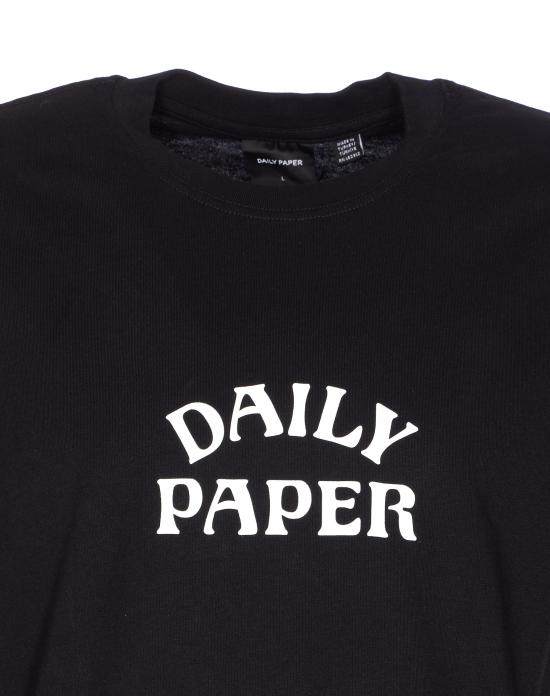 25FW 데일리 페이퍼 반팔 티셔츠 2521125 BLACK Black - DAILY PAPER