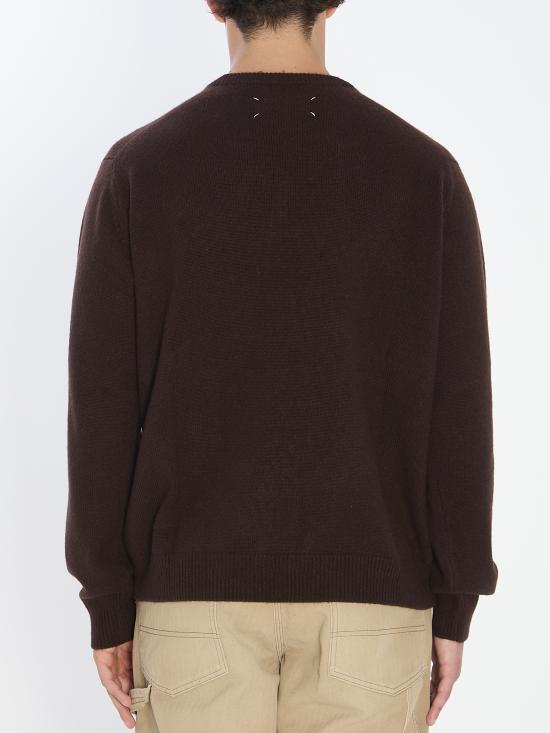 25FW 마르지엘라 스웨터 S50HN0014 BROWN - MAISON MARGIELA