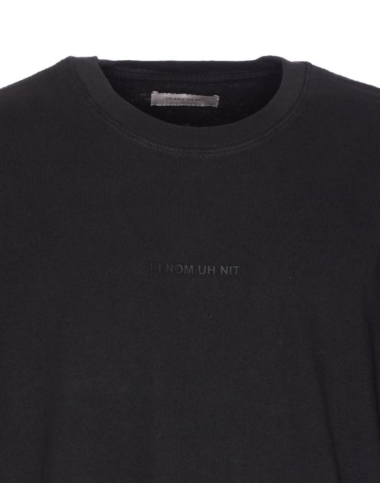 25FW 이놈어닛 반팔 티셔츠 NUW25203 009 Black - IH NOM UH NIT