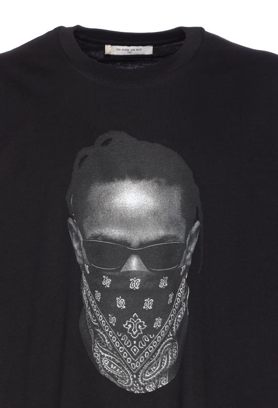 25FW 이놈어닛 반팔 티셔츠 NUW25225 009 Black - IH NOM UH NIT