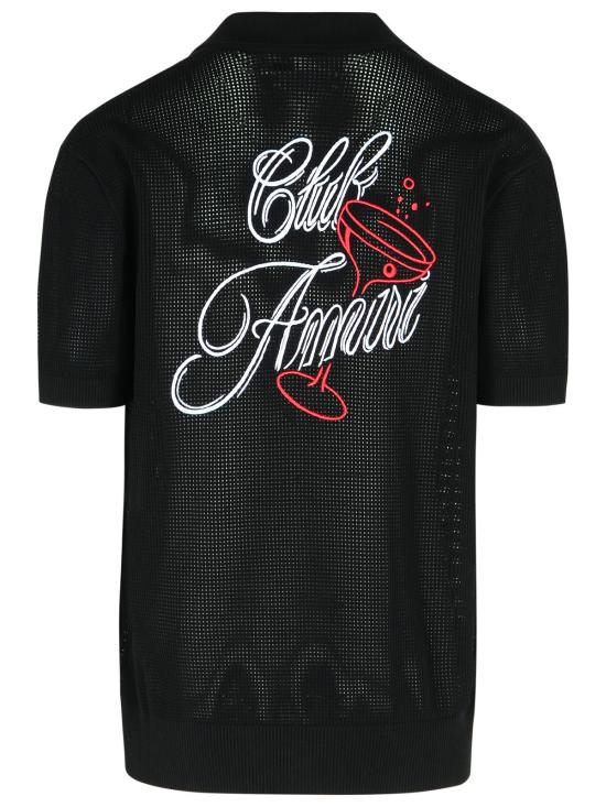 25FW 아미리 반팔 셔츠 AMKNIR1035BLACK Black - AMIRI