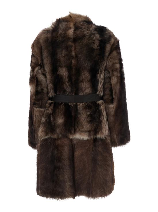25FW 이브살로몬 무스탕 26W23WYM60695TOSXB3232 Brown - YVES SALOMON