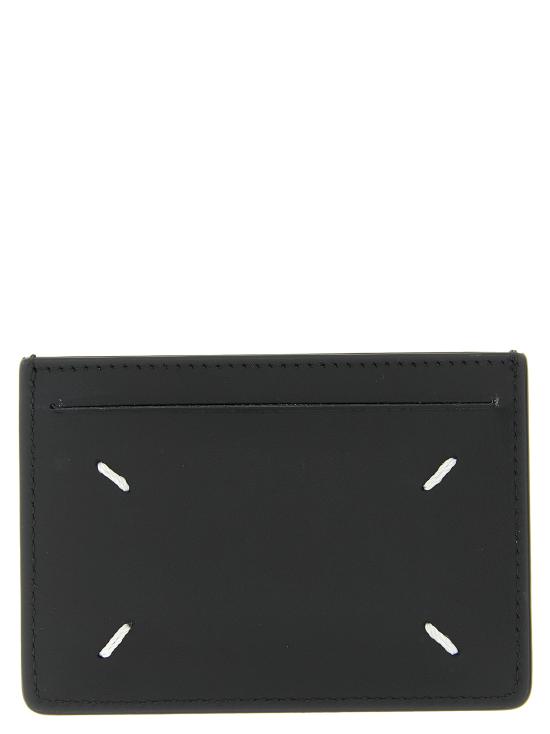 25FW 마르지엘라 명함지갑 SA1VX0007P4745T8013 Black