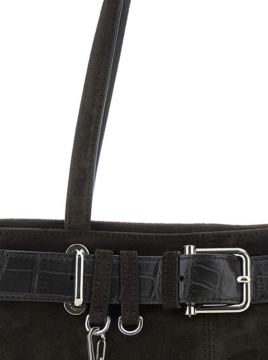 25FW 오소이 숄더백 25FB05009280SUEDEMOCHACOMBI Brown - OSOI