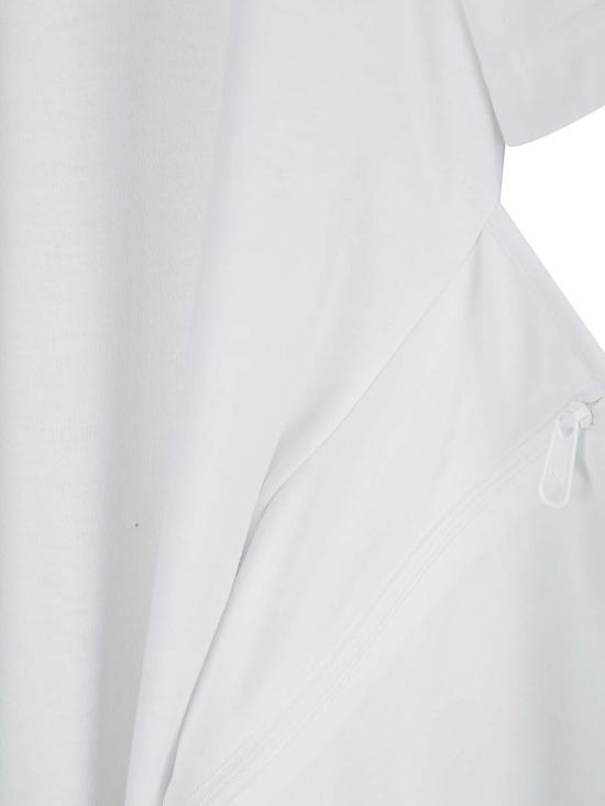 26SS 꼼데가르송 반팔 티셔츠 POT018S252 White - COMME DES GARCONS