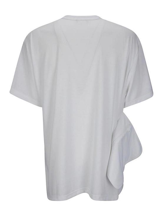 26SS 꼼데가르송 반팔 티셔츠 POT018S252 White - COMME DES GARCONS