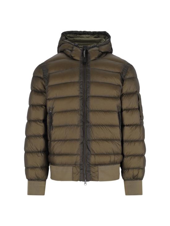 25FW 씨피 컴퍼니 DD 쉘 후드 패딩 DD 쉘 후드  19CMOW002A110416A683 IVY GREEN DOM
