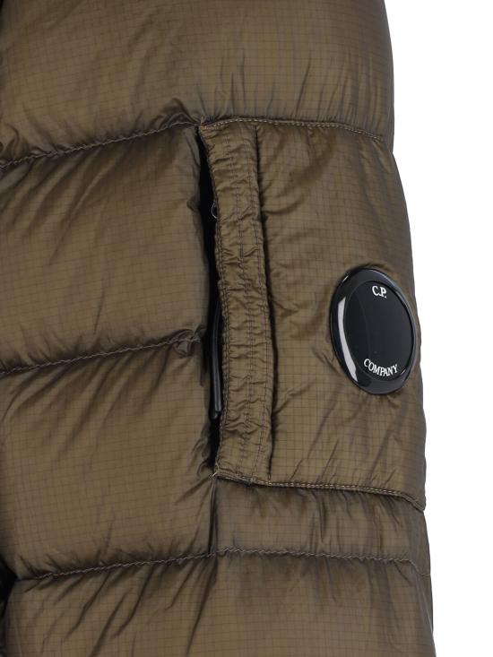 25FW 씨피 컴퍼니 DD 쉘 후드 패딩 DD 쉘 후드  19CMOW002A110416A683 IVY GREEN DOM - C.P. COMPANY