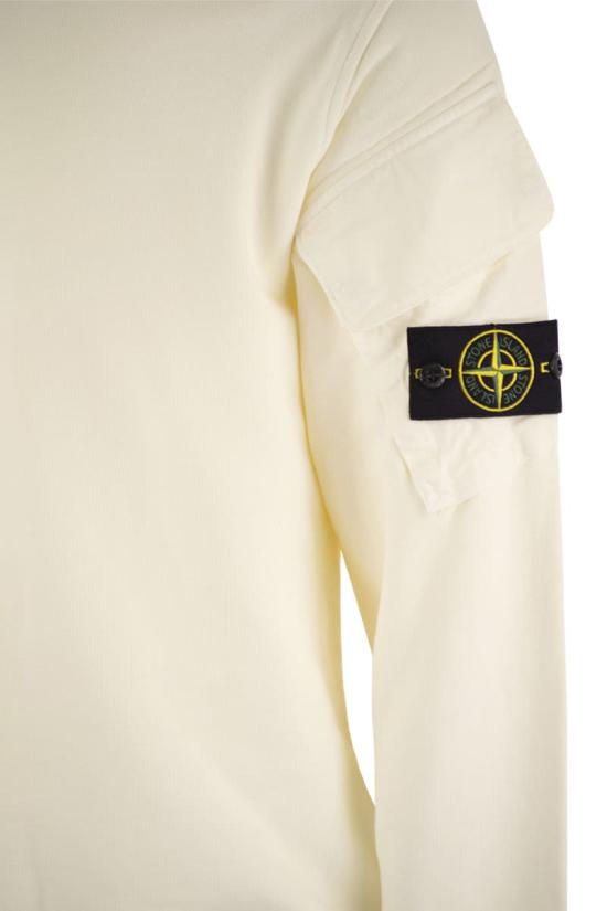 25FW 스톤 아일랜드 긴팔 티셔츠 K2S156100008S0A20V0093 IVORY DOM - STONE ISLAND